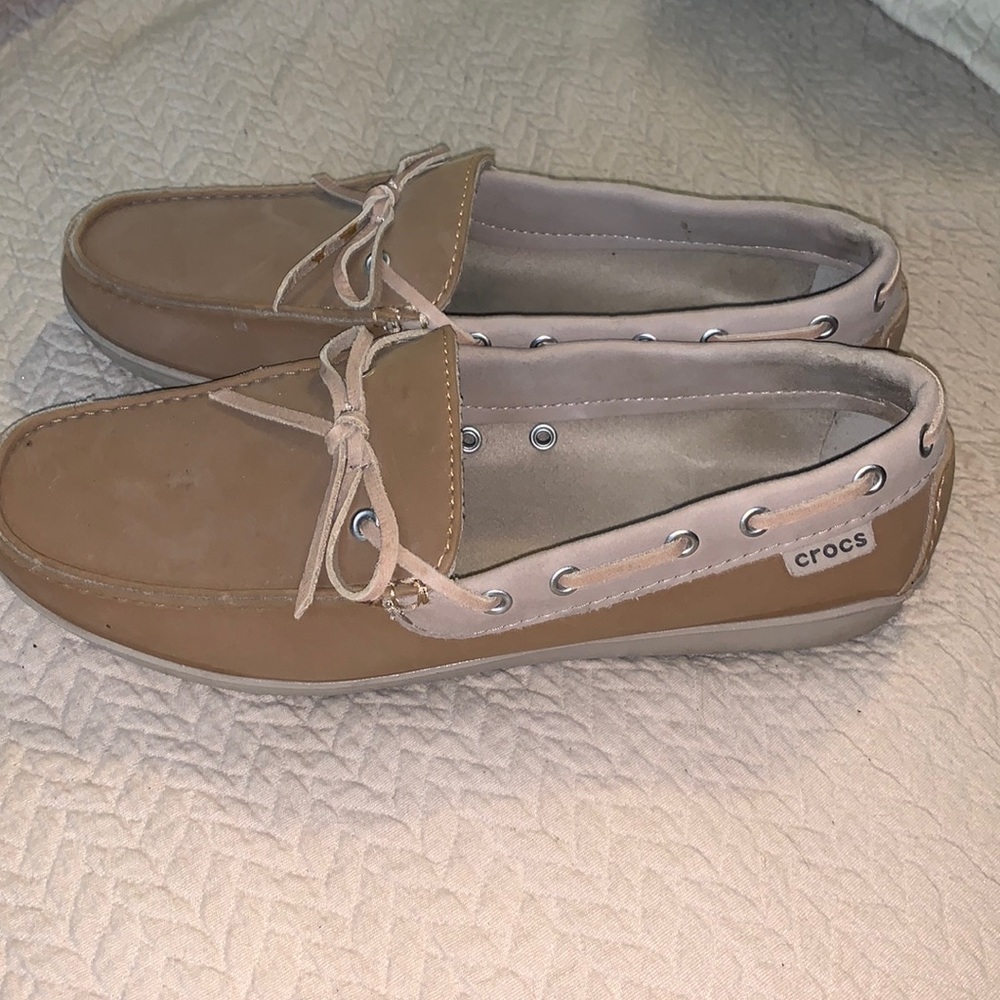 Brown Docker Crocs